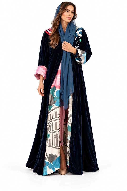 Midnight Mosaic Abaya