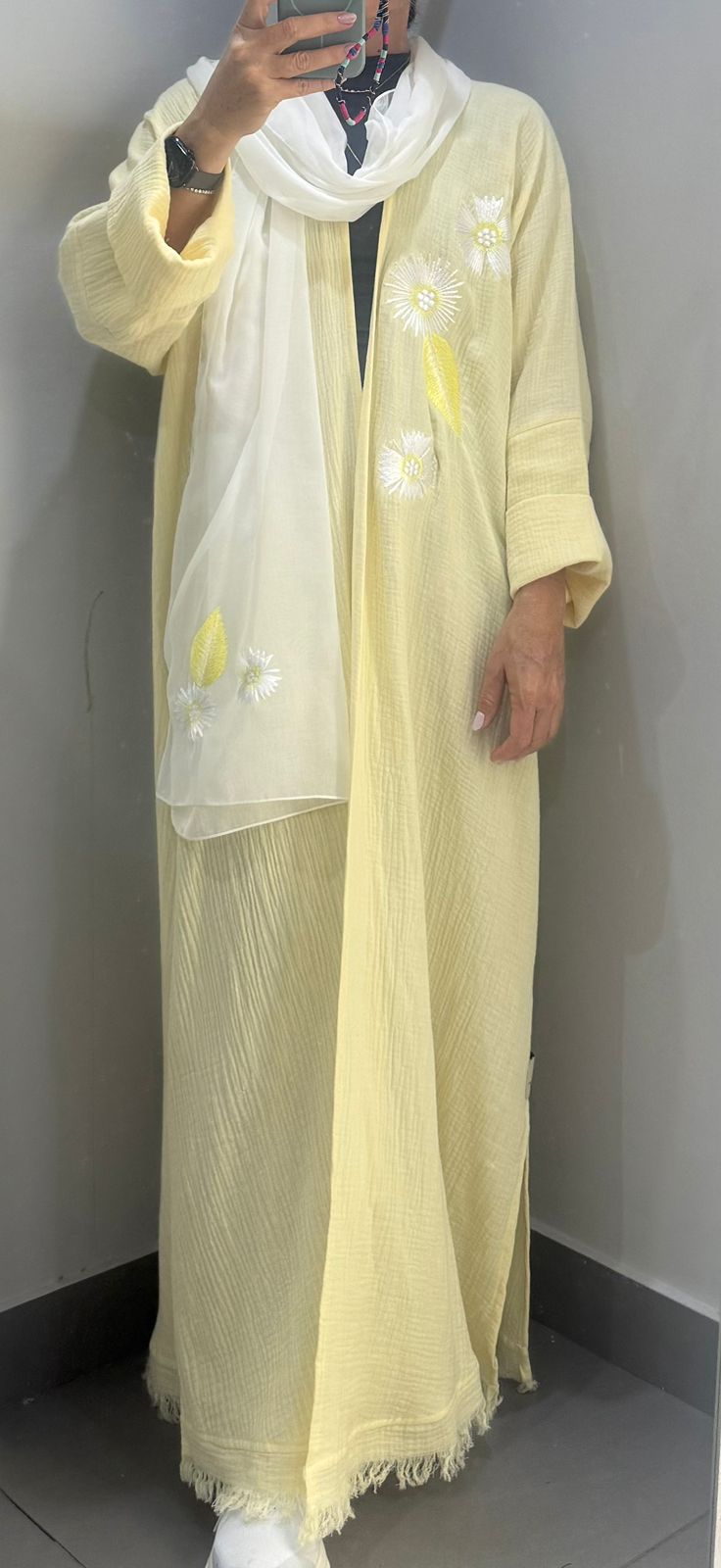 Sunshine yellow kimono