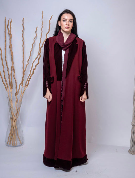 Velvet Burgundy Love