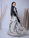 Classy White Abaya