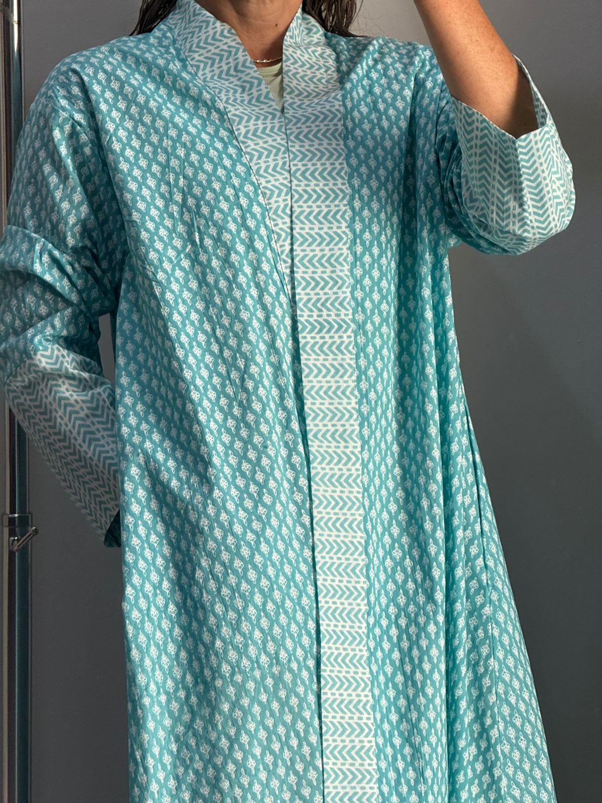 Cotton Handblock Prints Indian abayas