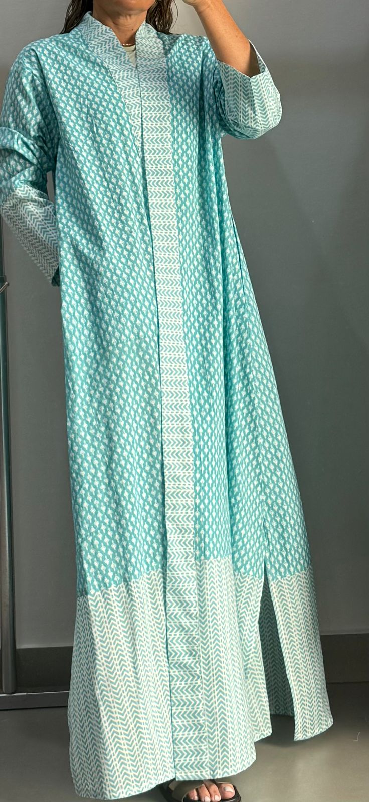 Cotton Handblock Prints Indian abayas