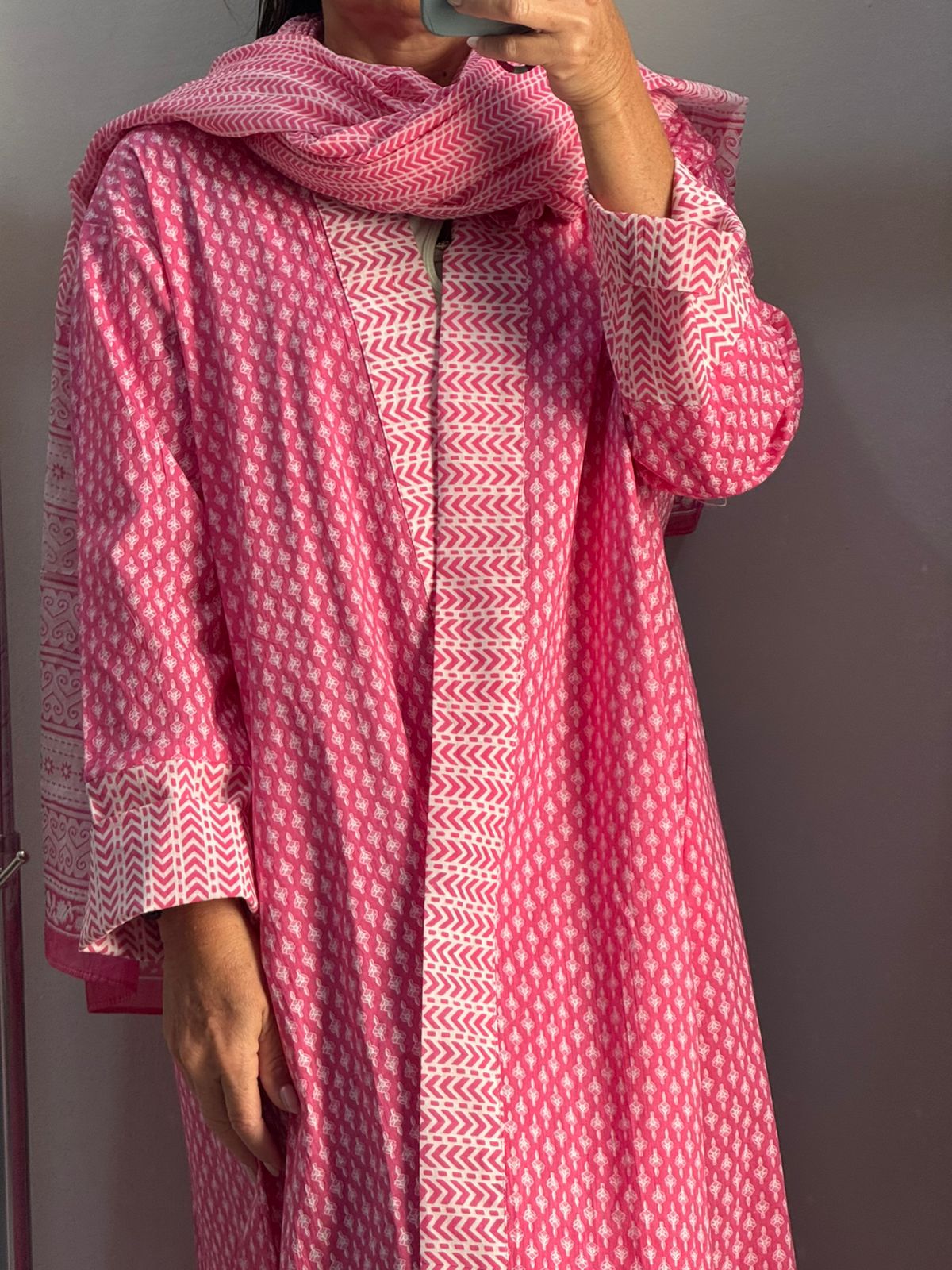 Cotton Handblock Prints Indian abayas