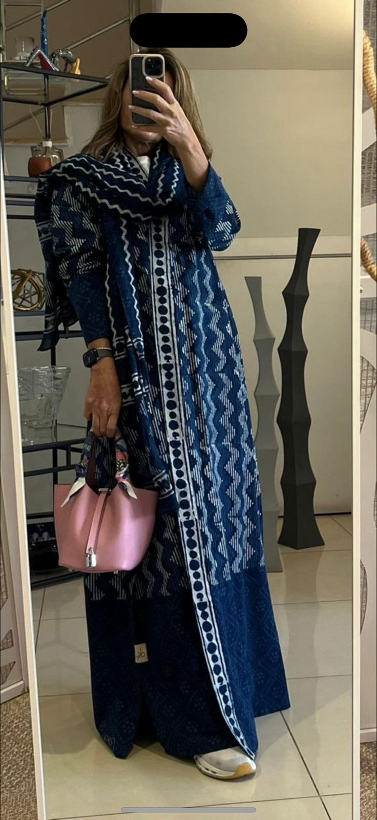 Indian Handblock Abaya