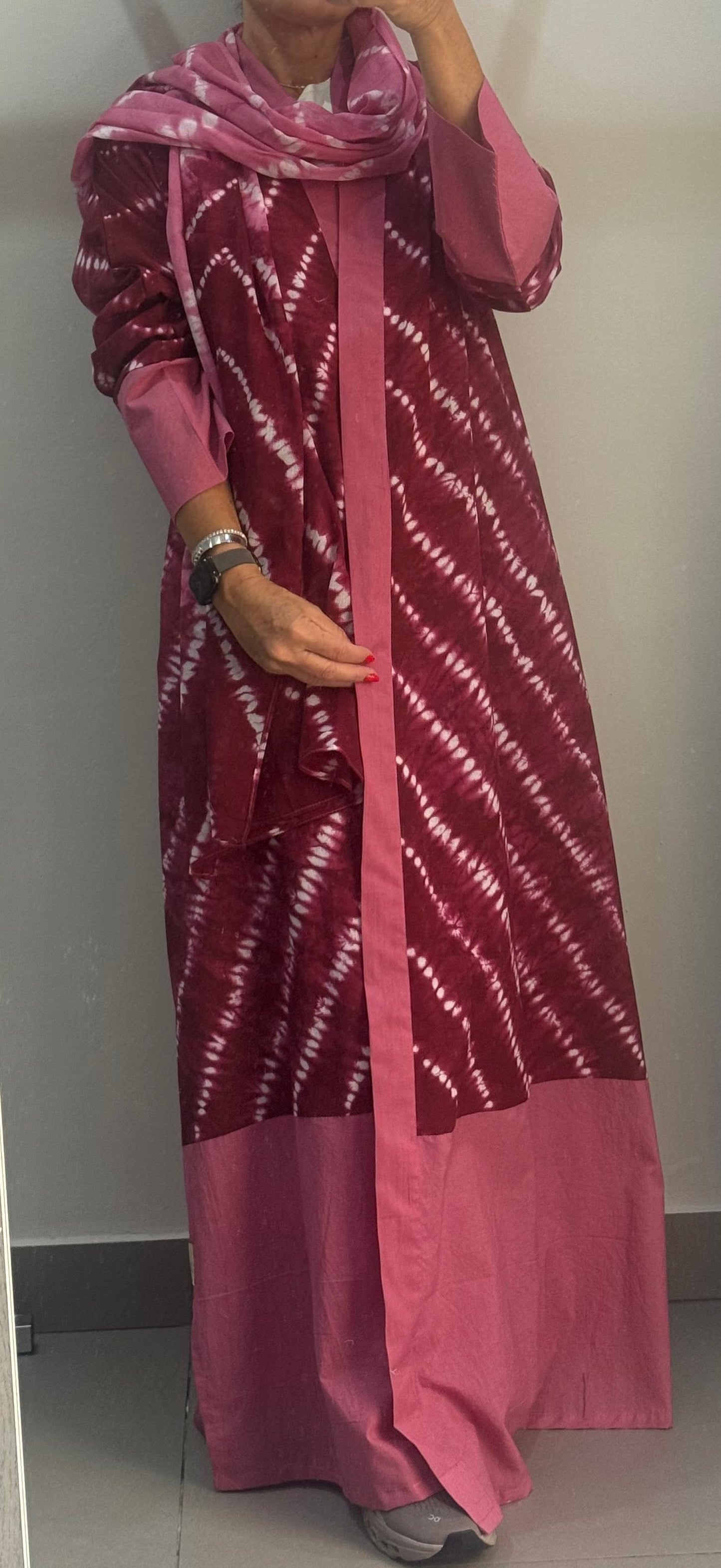 Indian Handblock Abaya