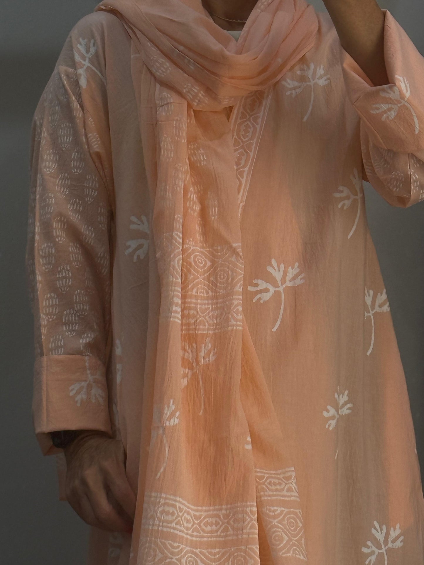 Indian Handblock Abaya
