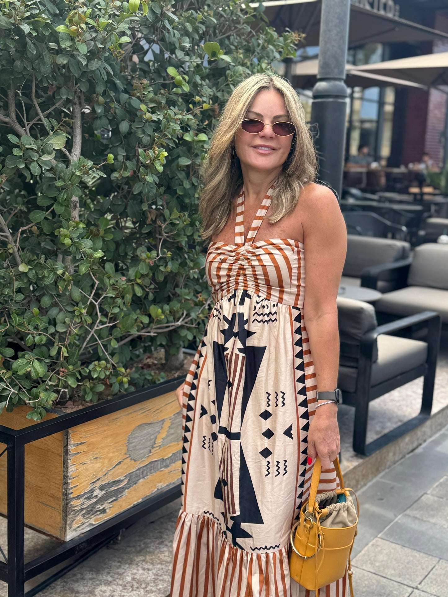 Afro summer dress