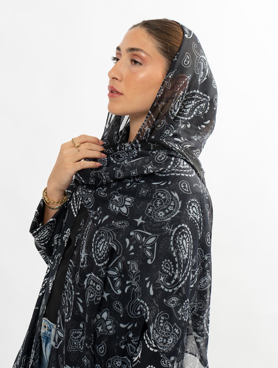 Black paisley