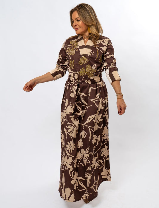 Brown fleur