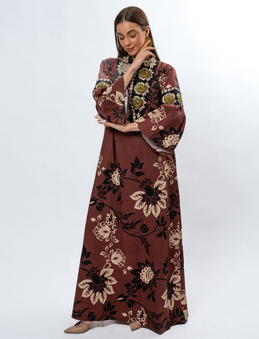 Brown flower