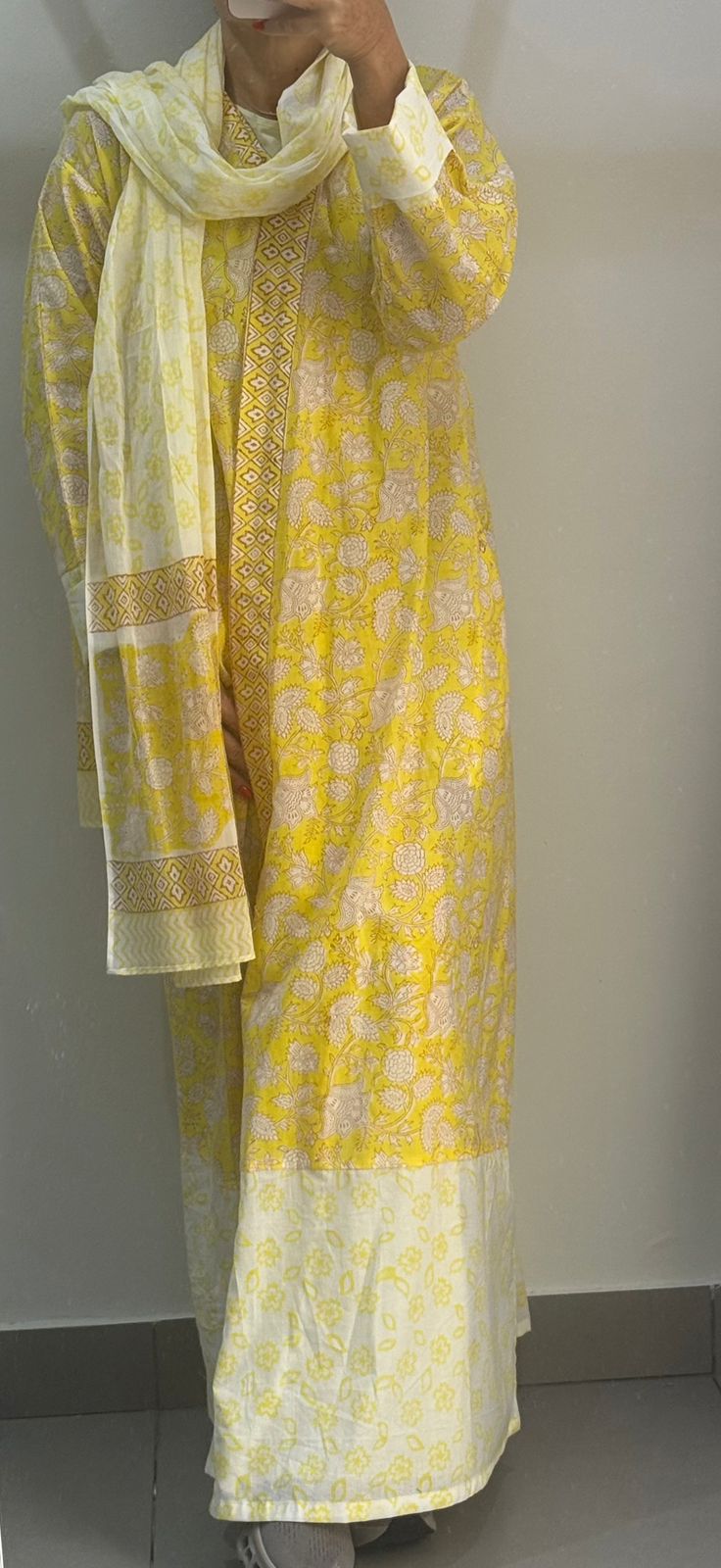 Indian Handblock Abaya
