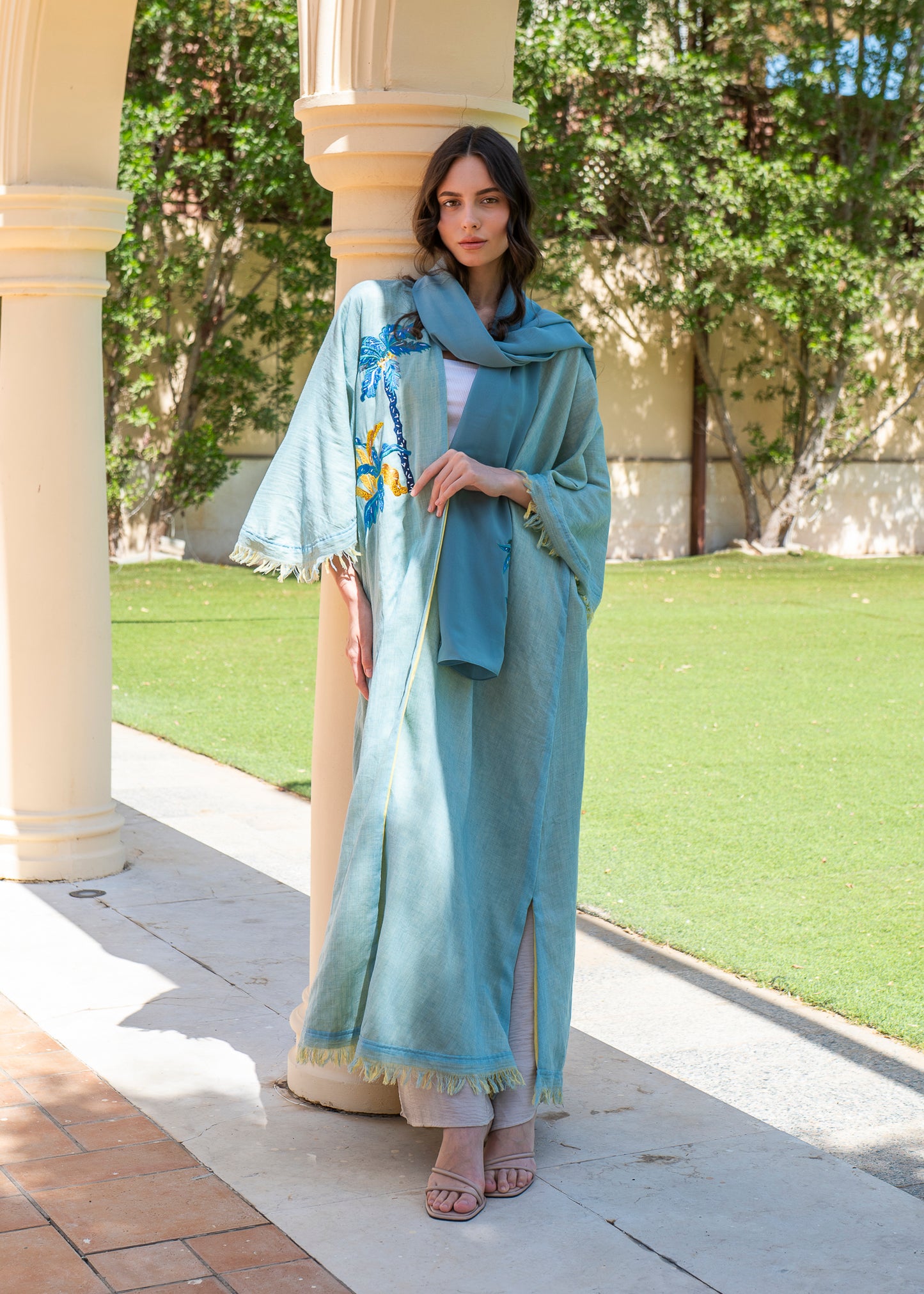 Tropical Breeze Reversible Abaya