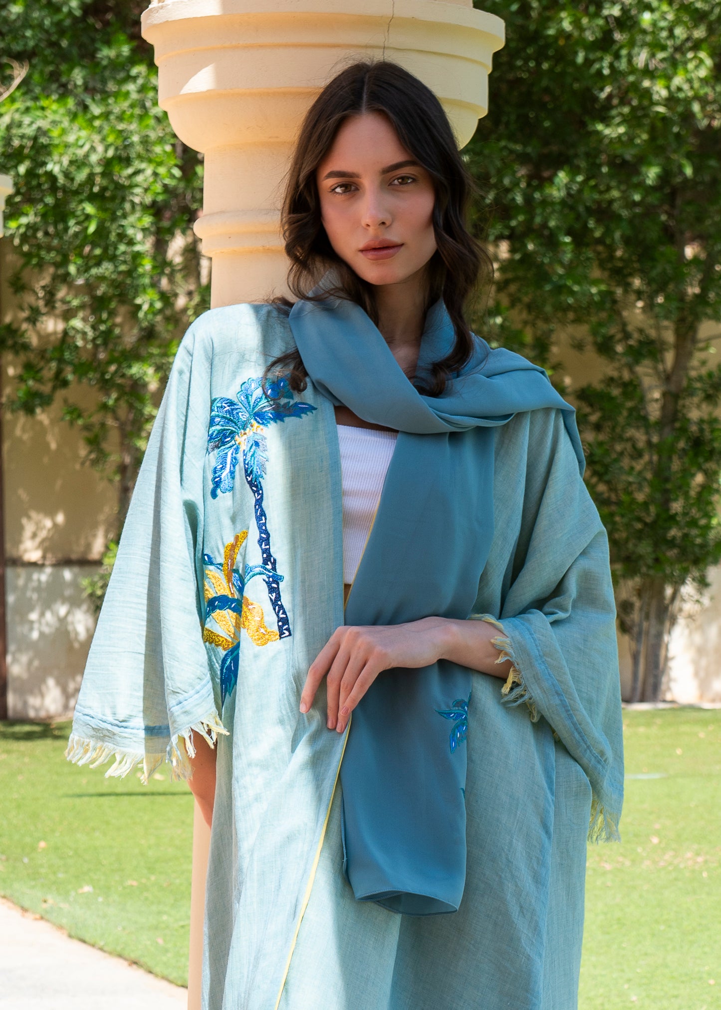 Tropical Breeze Reversible Abaya