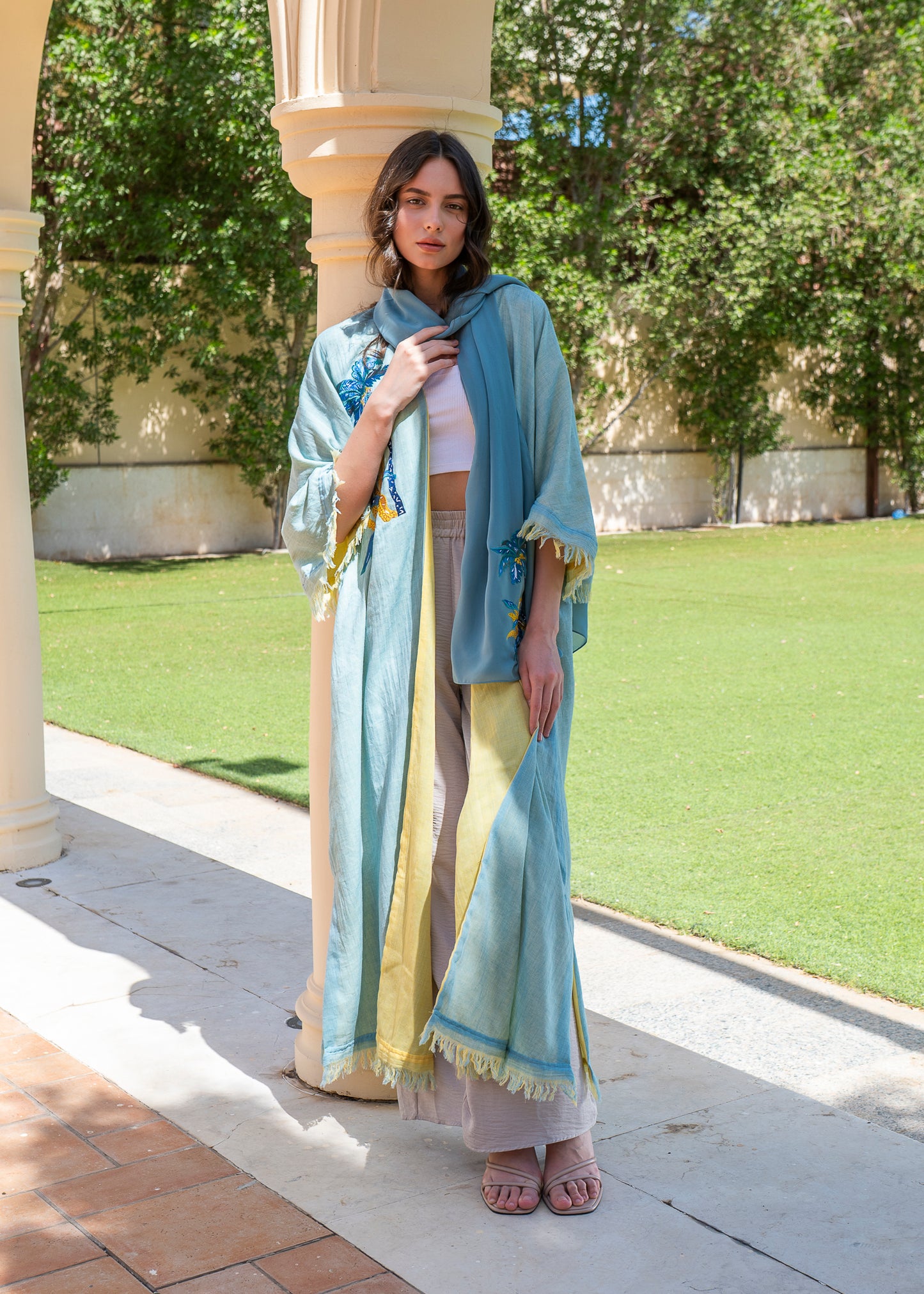 Tropical Breeze Reversible Abaya