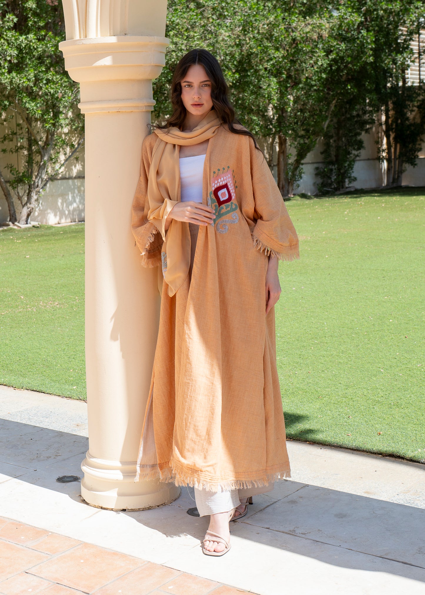 Desert Bloom Reversible Abaya