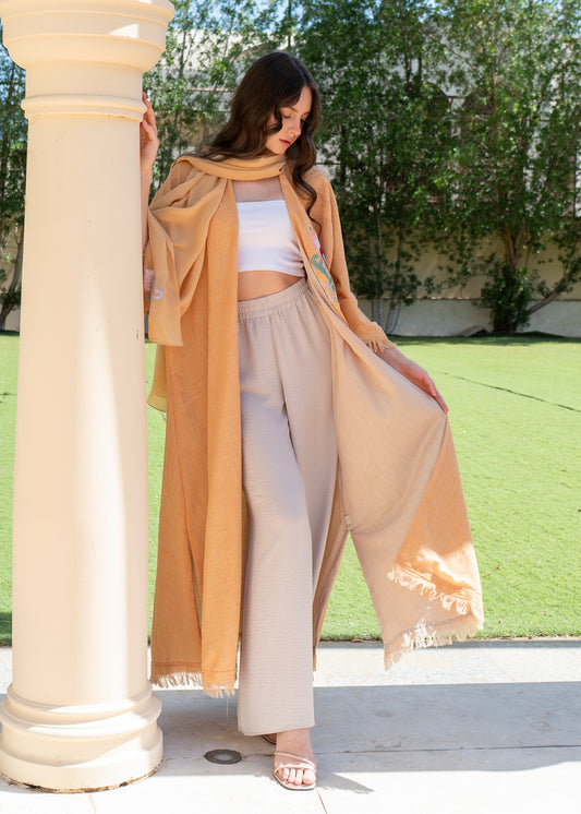 Desert Bloom Reversible Abaya