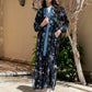 Midnight Palm Abaya