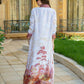 Sunset Garden Printed Kaftan