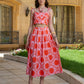 Crimson Starburst Midi Set