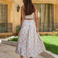 Cerulean Fan Midi Set