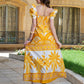 Golden Palm Maxi Dress