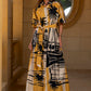 Oasis Sunset Belted Maxi Dress