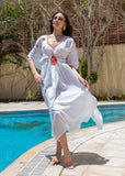 Seashell Embroidered dress
