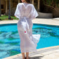 Seashell Embroidered dress