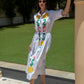 Celestial Garden Shirt Dress
