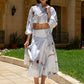 Celestial Embroidered Two-Piece Set
