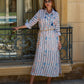 Nautical Striped Shirt Dress