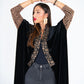 Chic Velvet Abaya dress