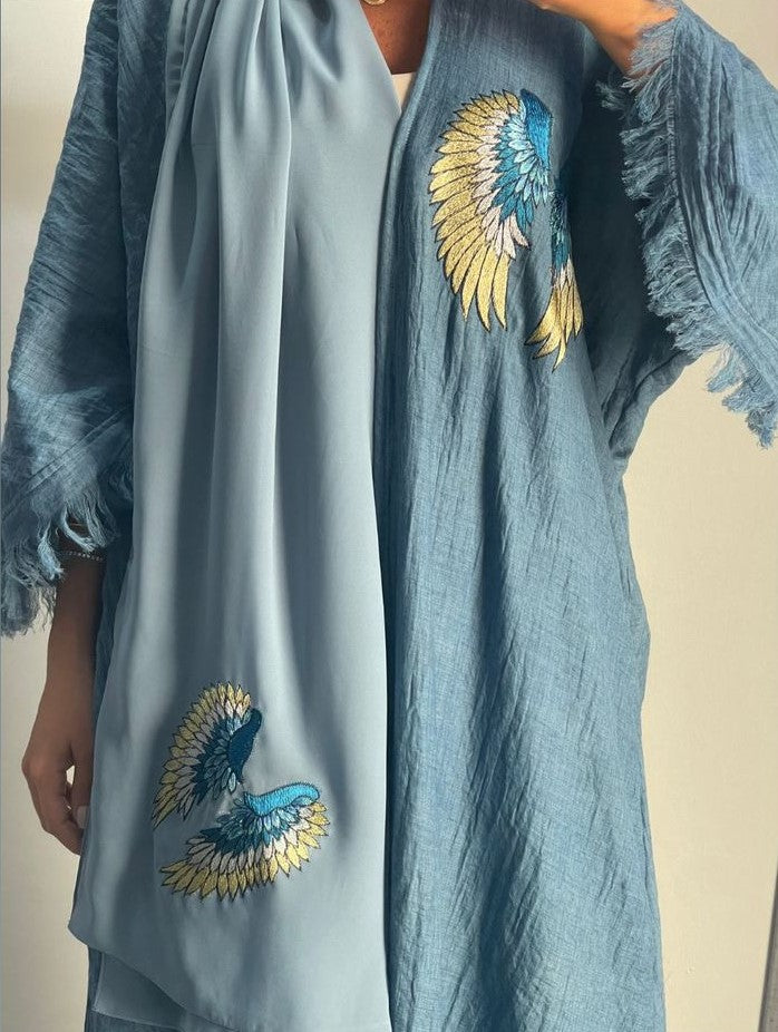 Cotton Angel Abaya