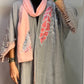 Leaf style dandy Cotton Abaya