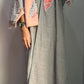 Leaf style dandy Cotton Abaya