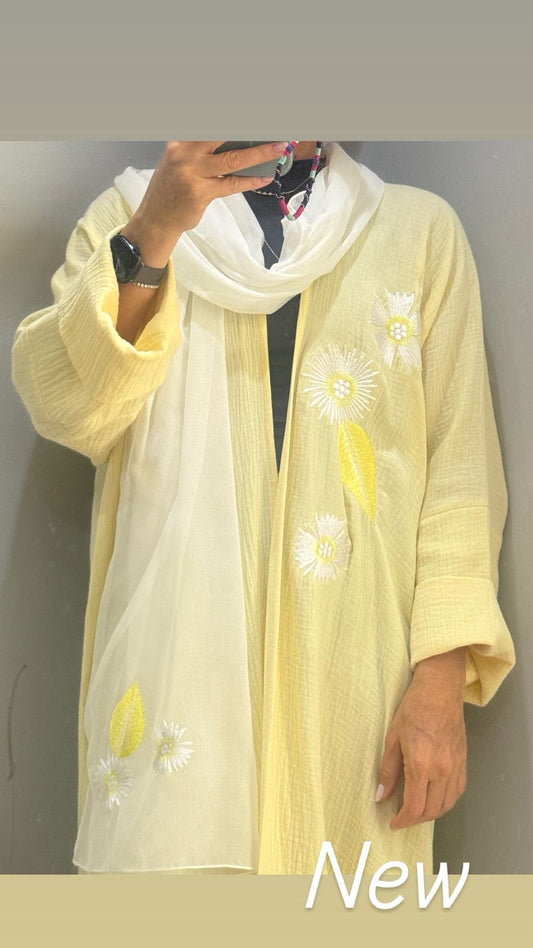 Sunshine yellow kimono
