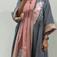 Leaf style dandy Cotton Abaya