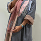 Leaf style dandy Cotton Abaya