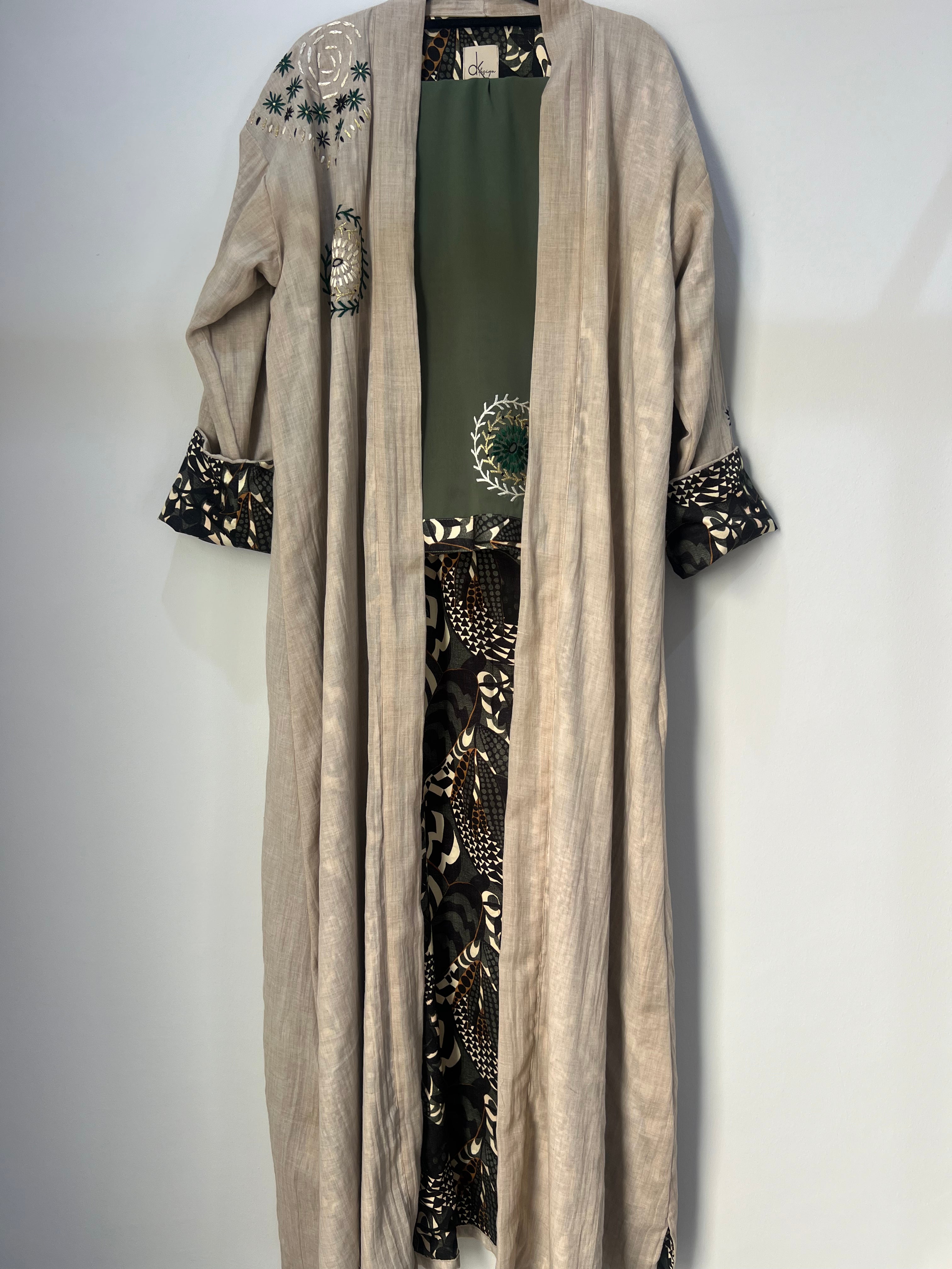 Brown Star Abaya