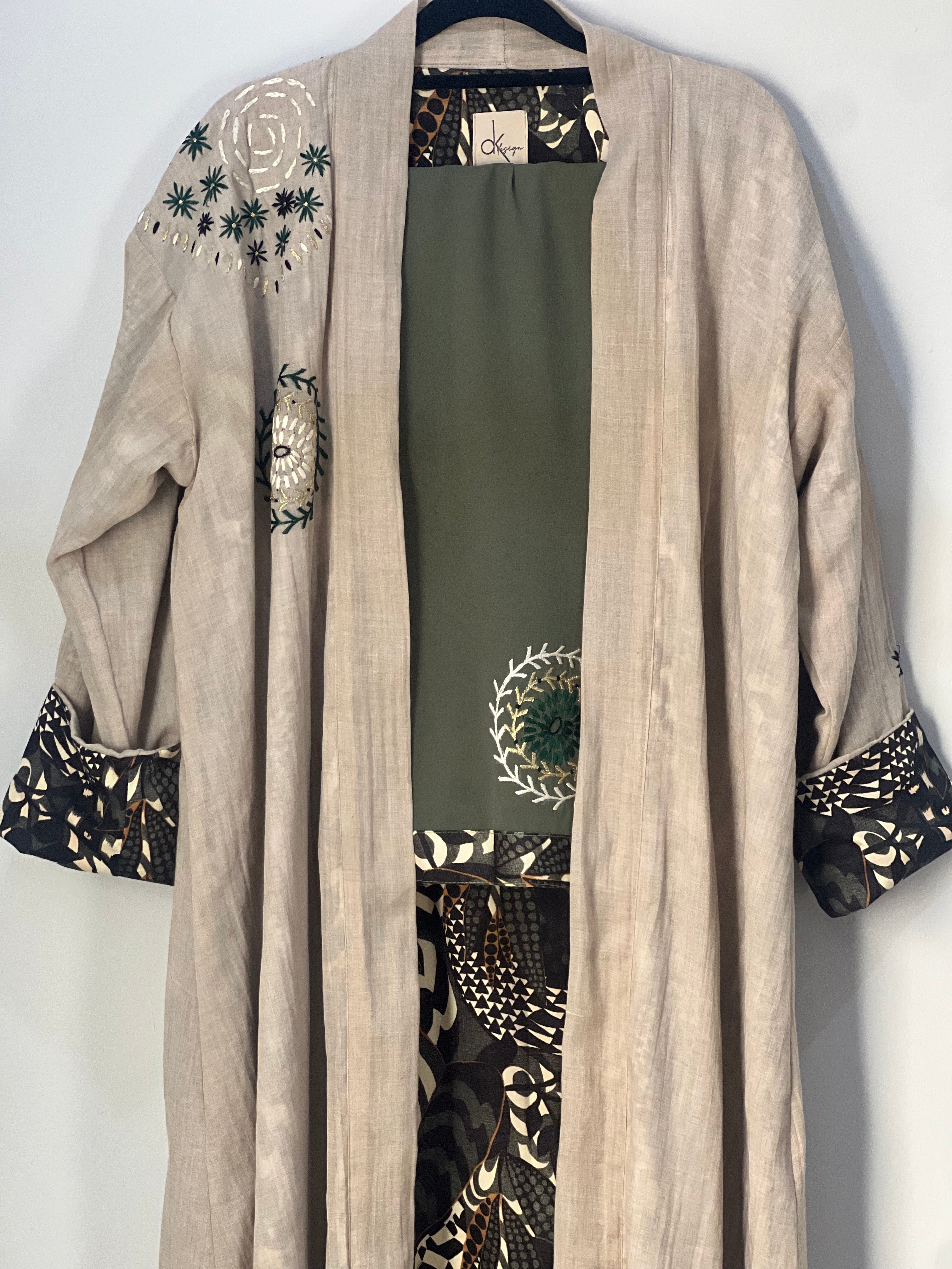 Brown Star Abaya