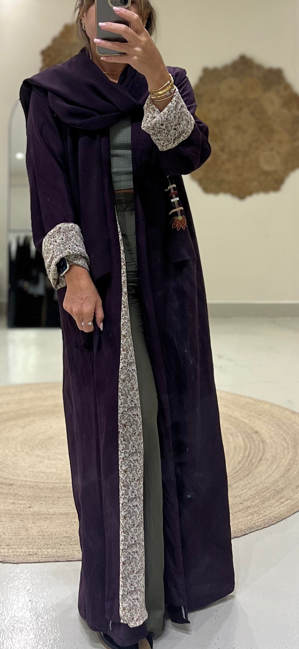 B Blazer Abaya