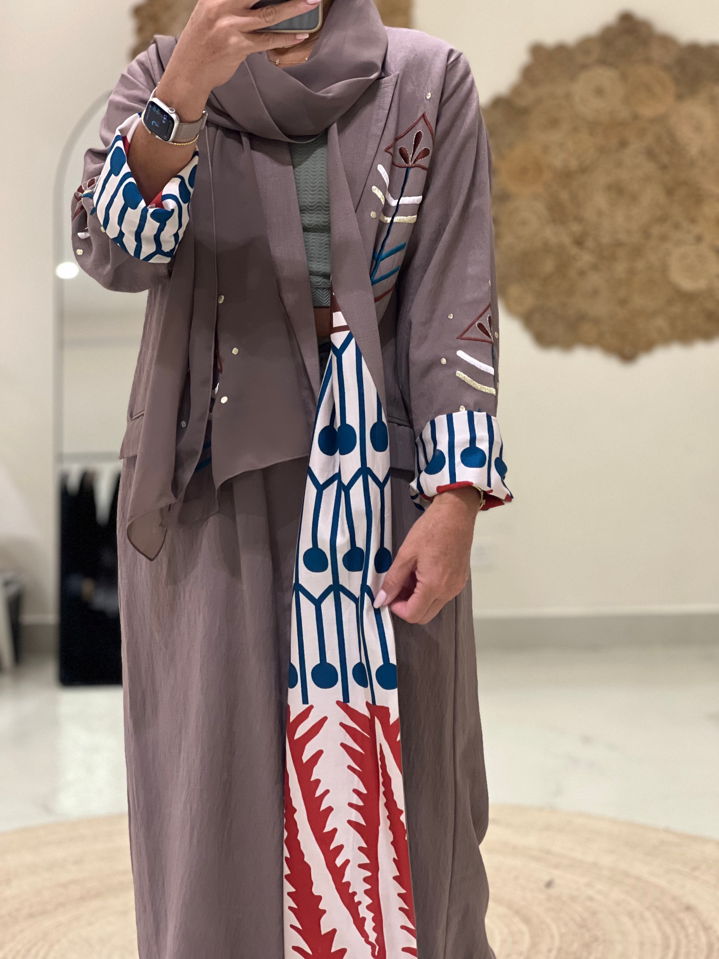 B Blazer Abaya