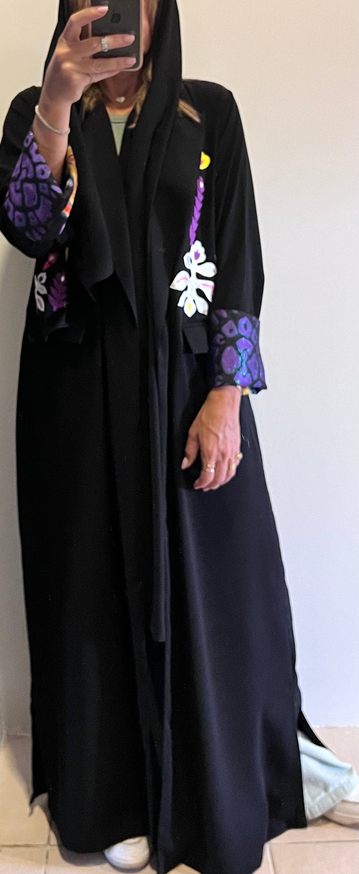 Warda Blazer Abaya