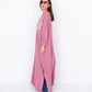 Layla Dusty Pink Crepe Abaya