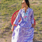 Lilac Cotton Abaya
