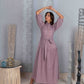Norma cotton abaya dress