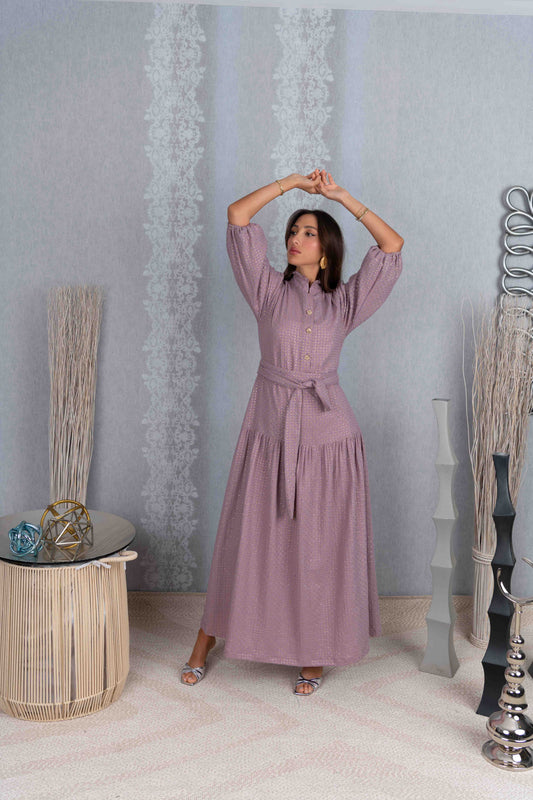 Norma cotton abaya dress