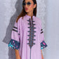 Pink Linen Abaya