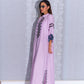 Pink Linen Abaya dress