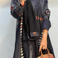 Red India: black abaya 